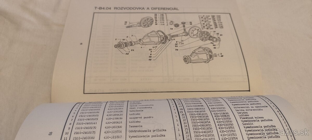 VAZ 2101 2102 ( Žiguli LADA ) seznam katalog náhradních dílů - 5