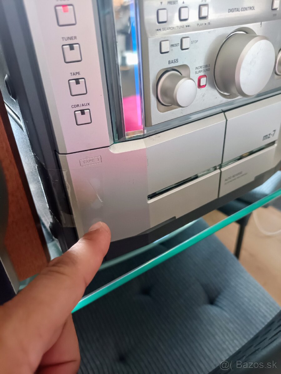 Predám mini systém Philips MZ-7 - 5