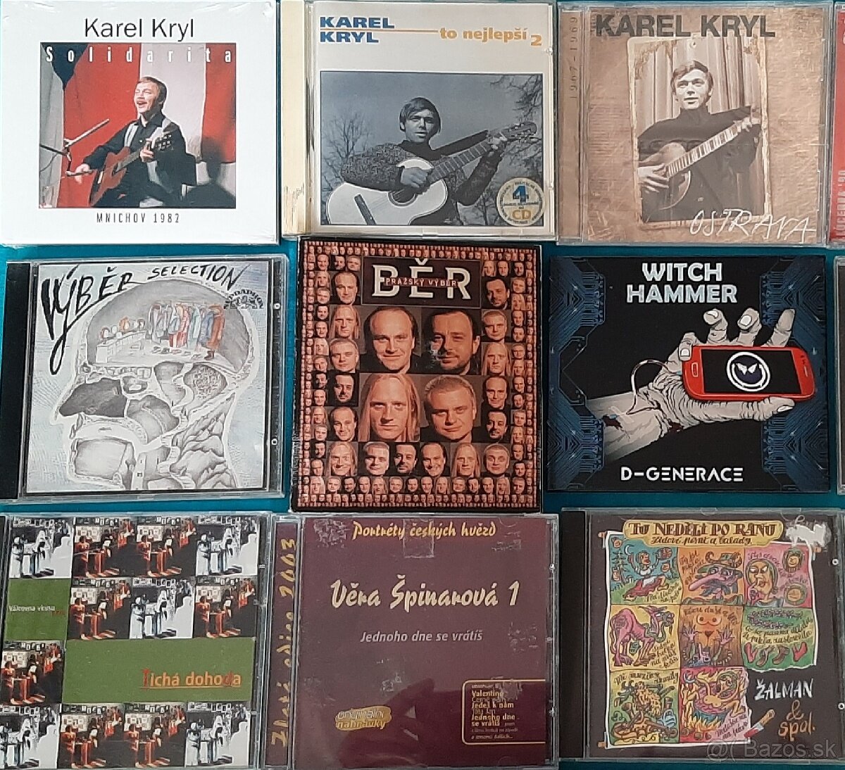 CD predaj: Česká a Slovenská tvorba 1. - 5