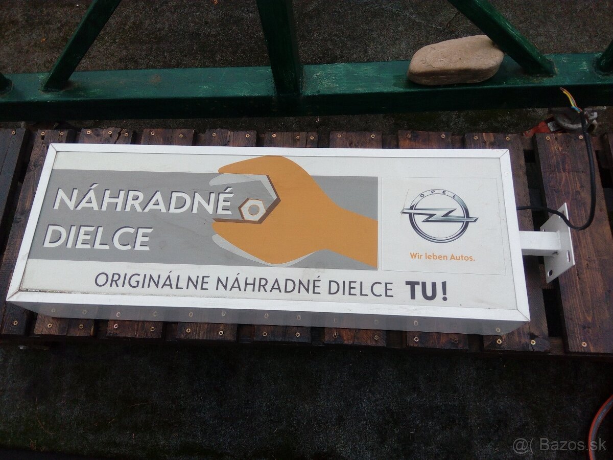 Reklamná tabula Opel. - 5
