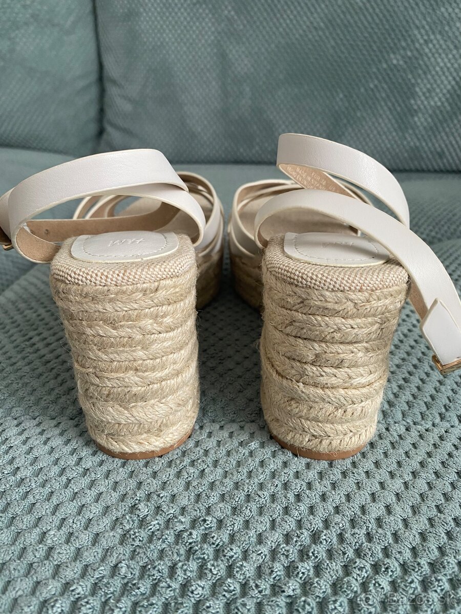 Sandále na platforme zn. H&M - 5