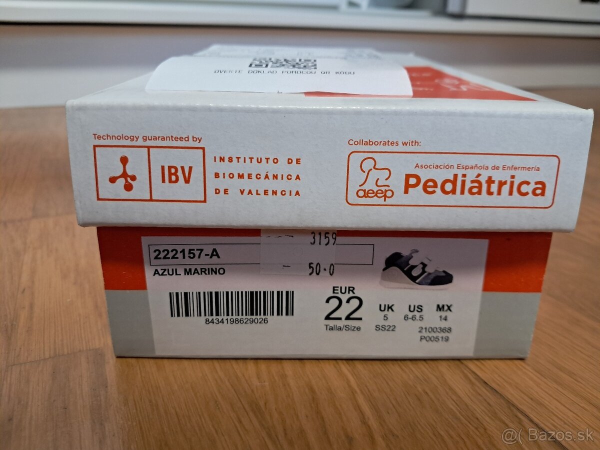 Tenisky Biomecanics - modré 22 - 5