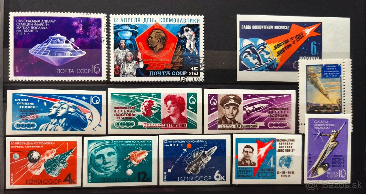 Známky kozmos - 5
