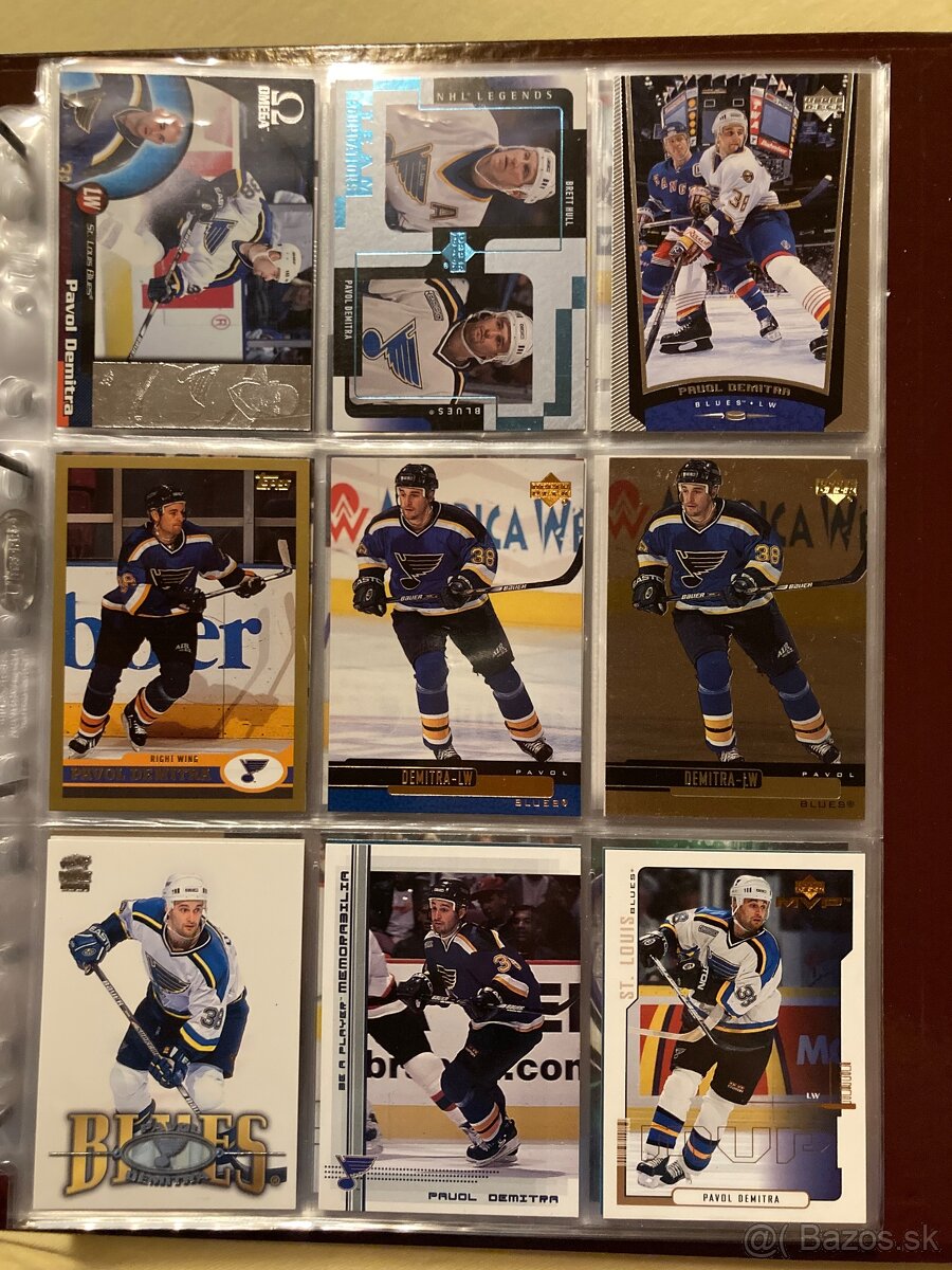 Slovaci v NHL - hokejove karty - 5