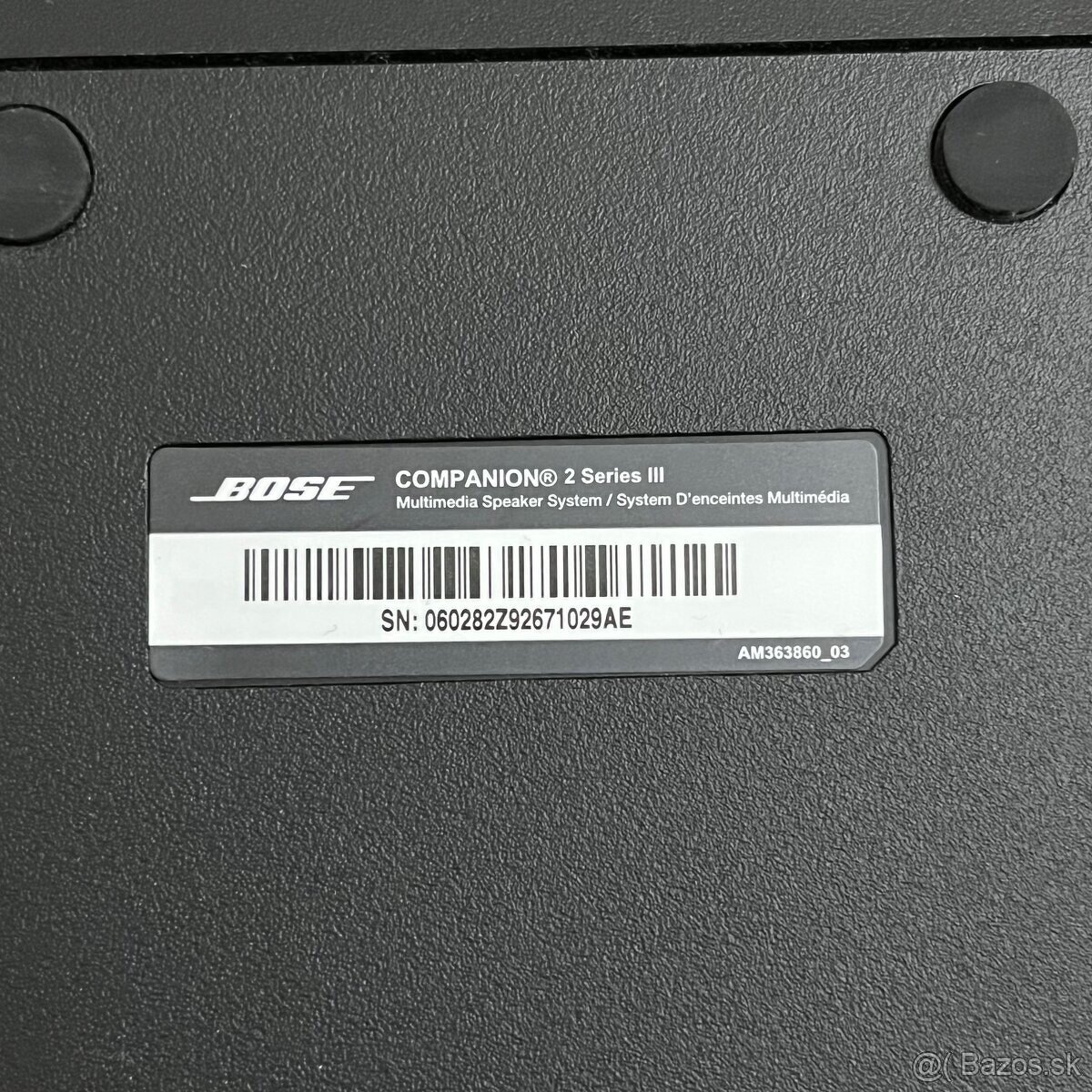 Bose COMPANION 2 Series III - 5