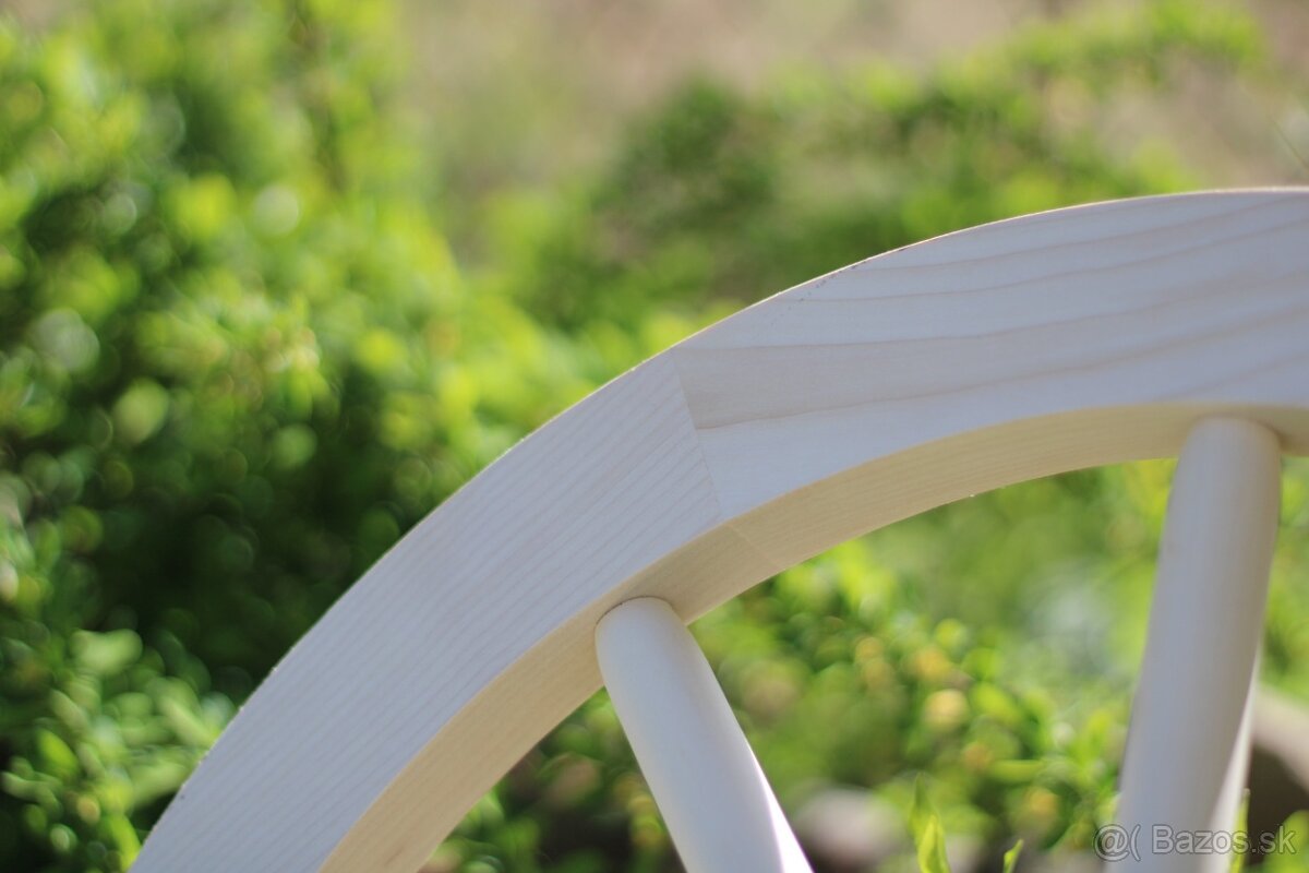 Koleso drevené dekoratívne - 5