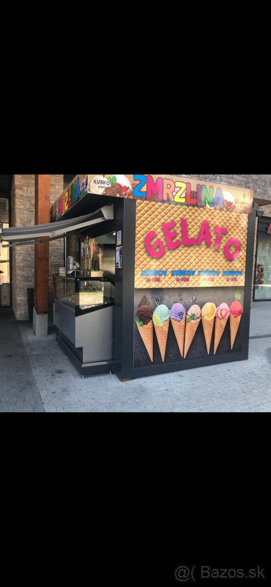 Predajný Stanok zmrzlina - 5