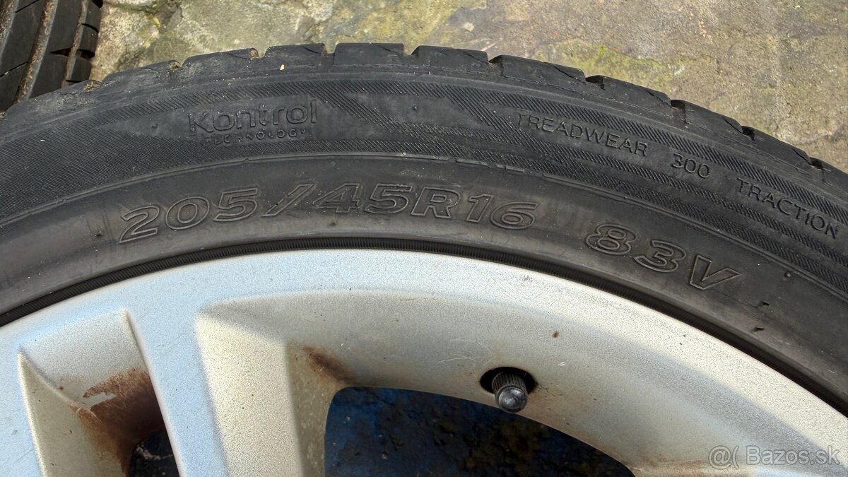 Predám originálne disky Škoda 16" - 5