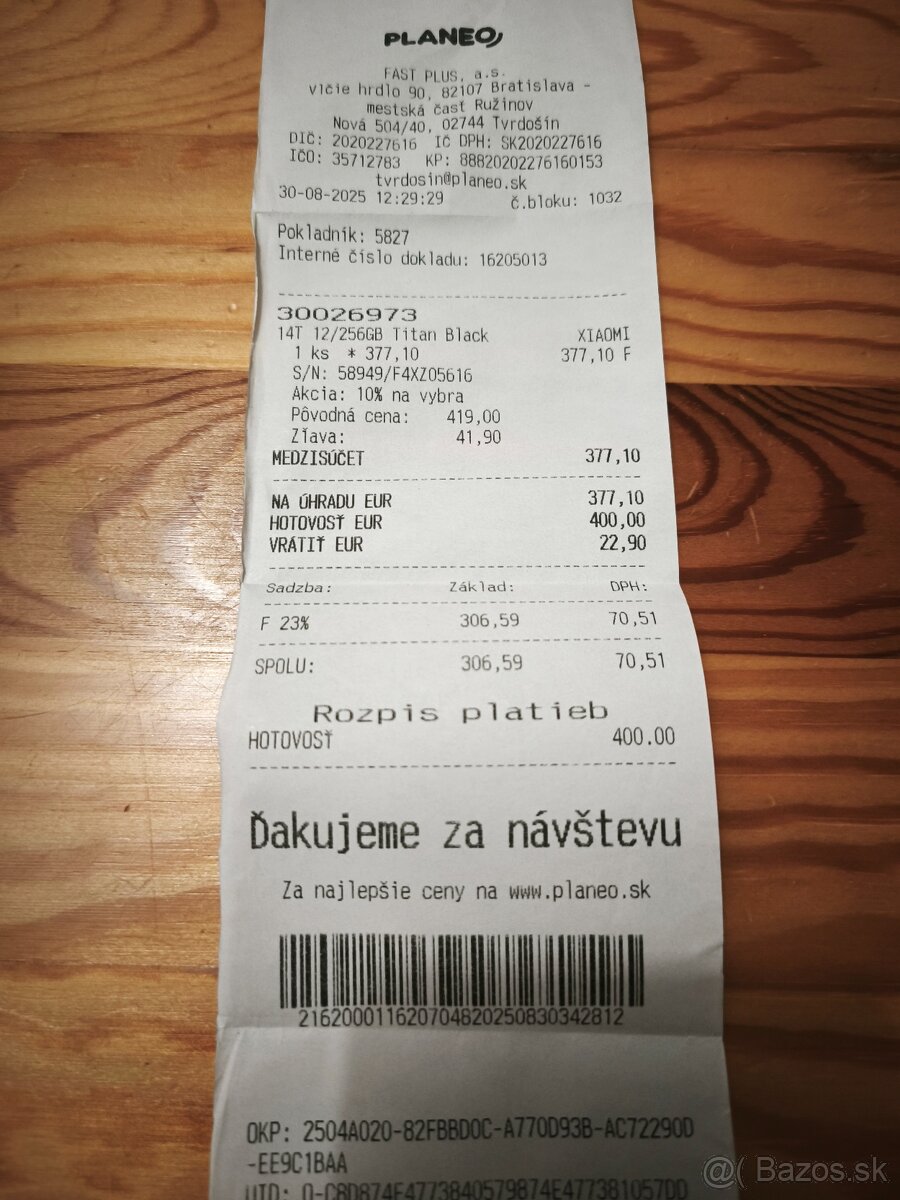 Xiaomi 14T 12/256 GB - 5