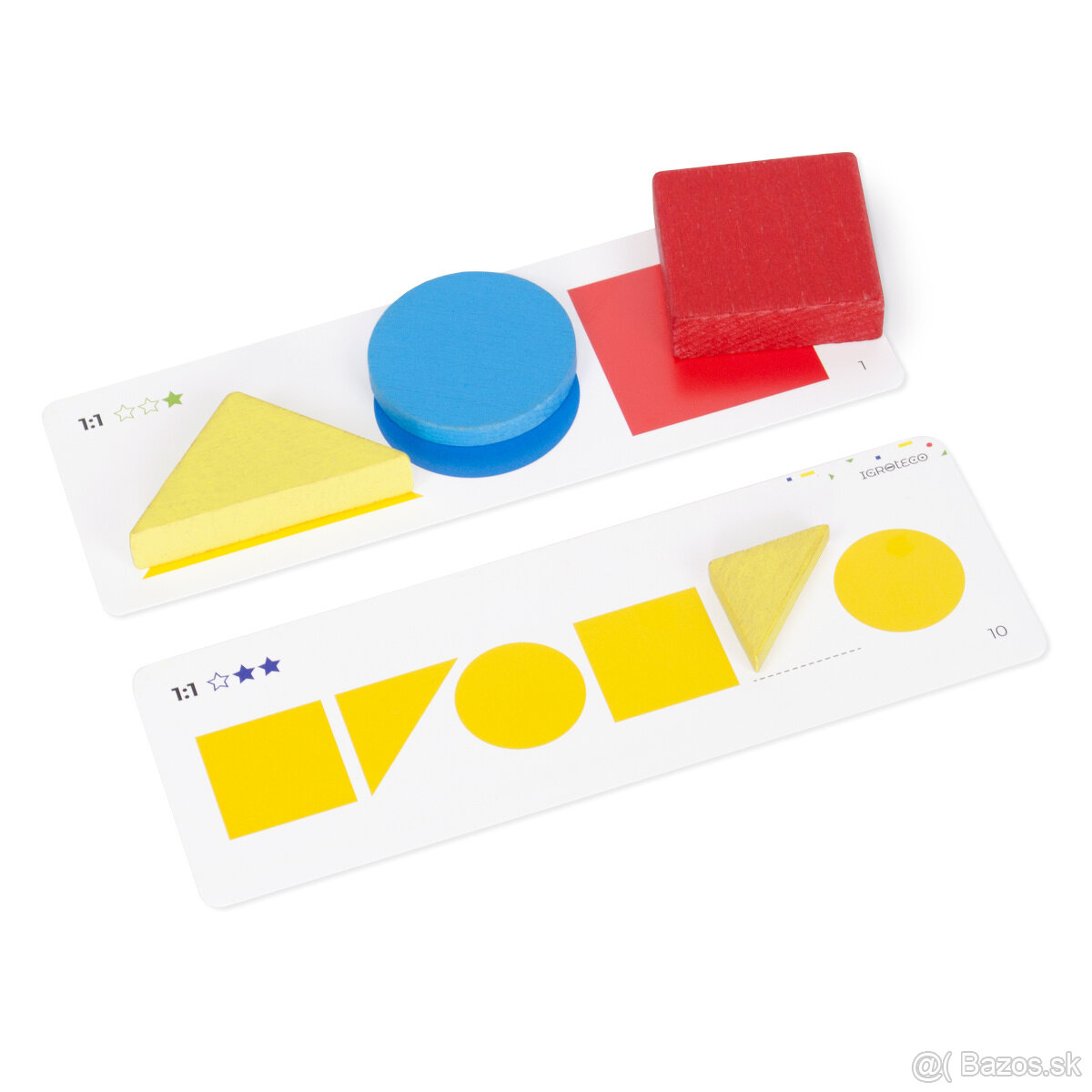 Montessori logická hra Dienes – úplne nová, nerozbalená - 5