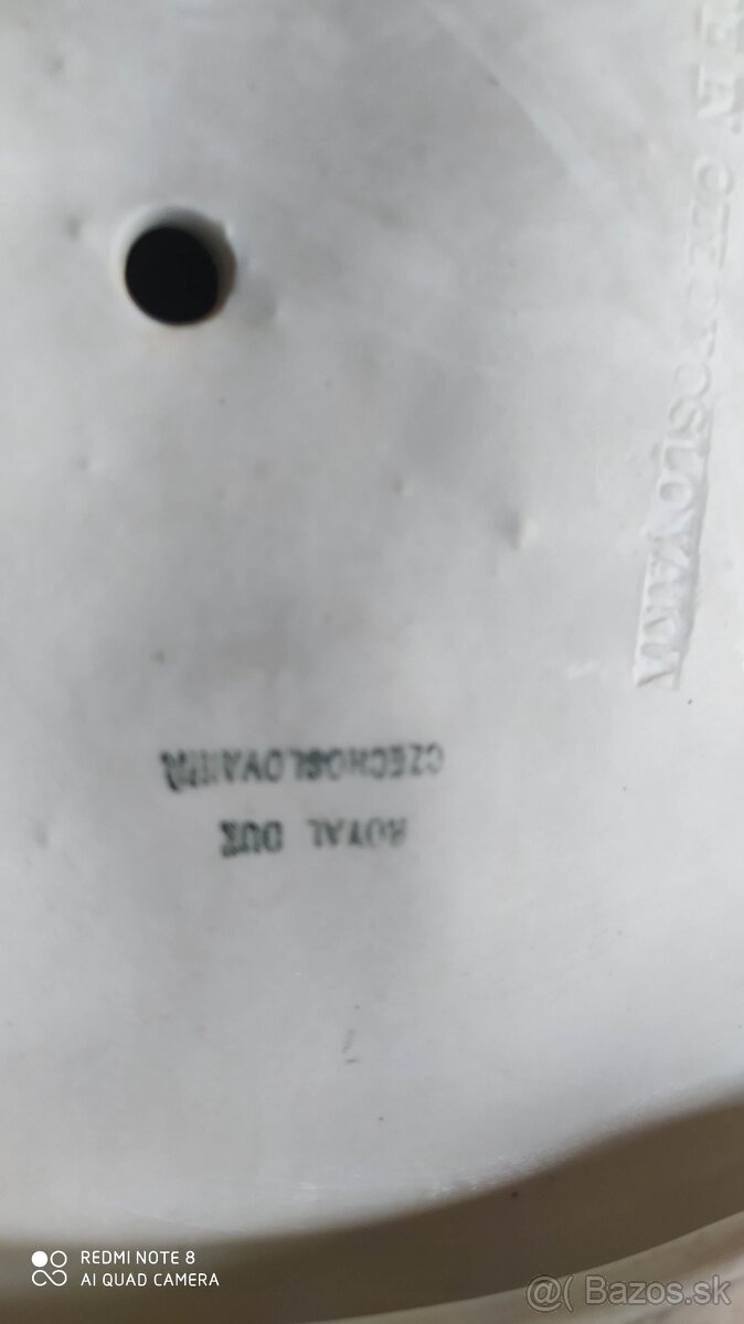 Royal dux soška- dáma so psíkom - 5