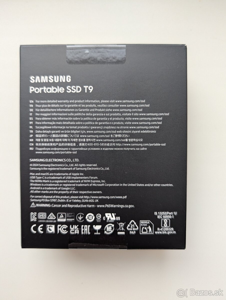 Samsung Portable SSD T9 2TB - 5