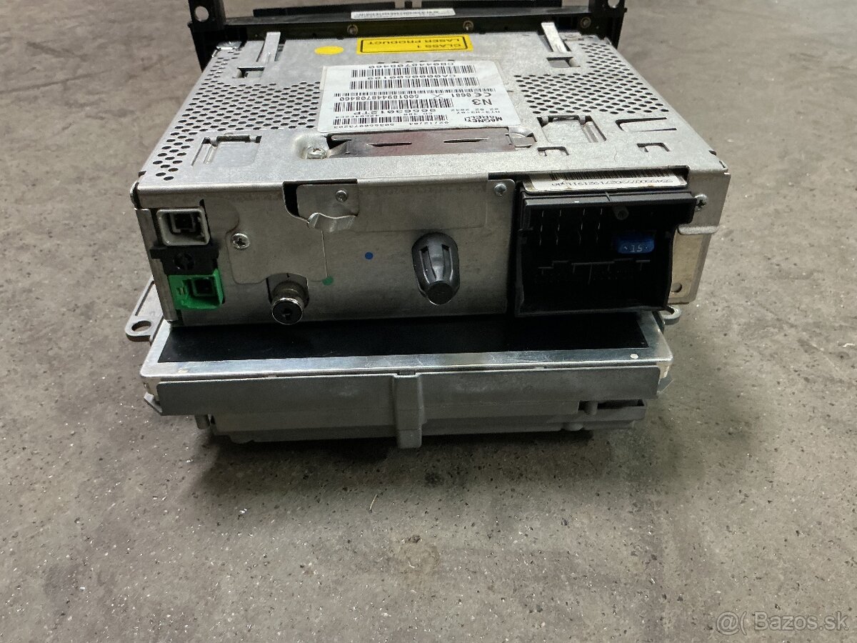 Peugeot 607 fac. - originál. rádio + display. - 5