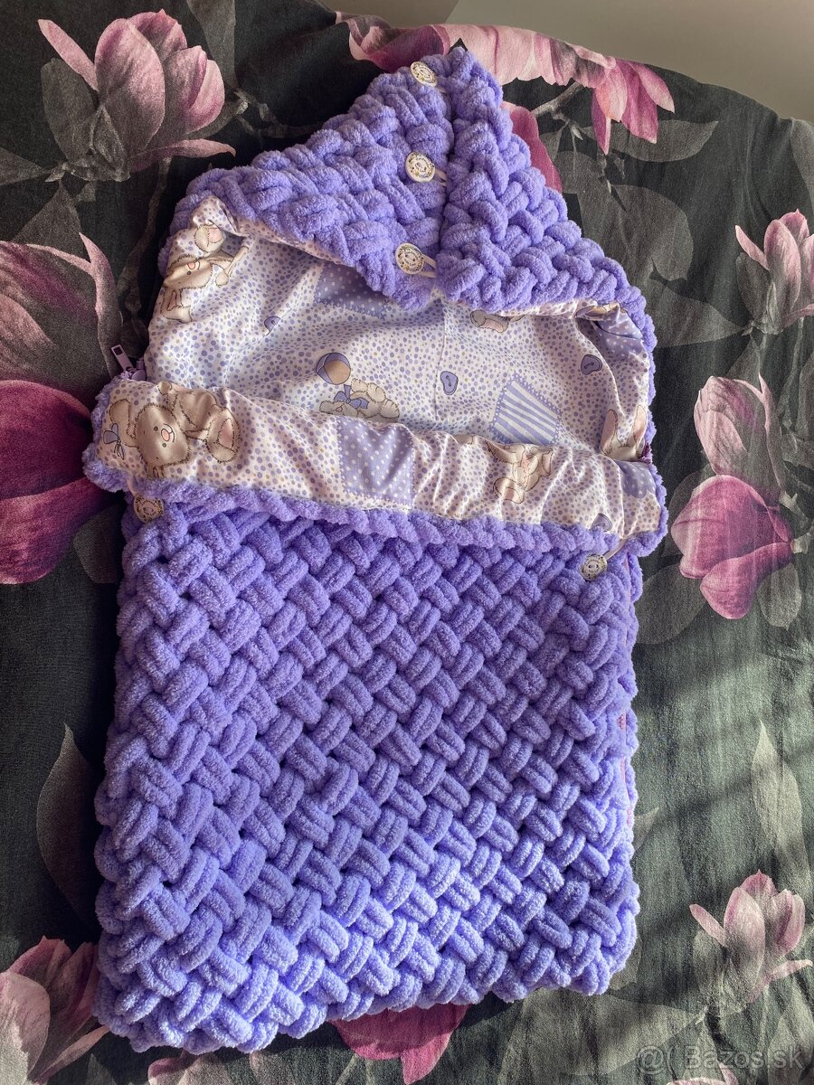 Zavinovačky a dečky pro miminko z puffy - 5