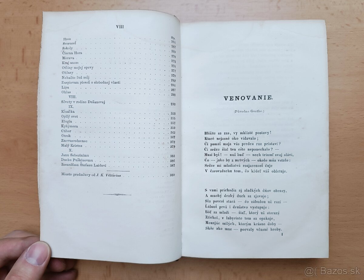 Spisy básnické Andreja Sládkoviča 1861 - 5