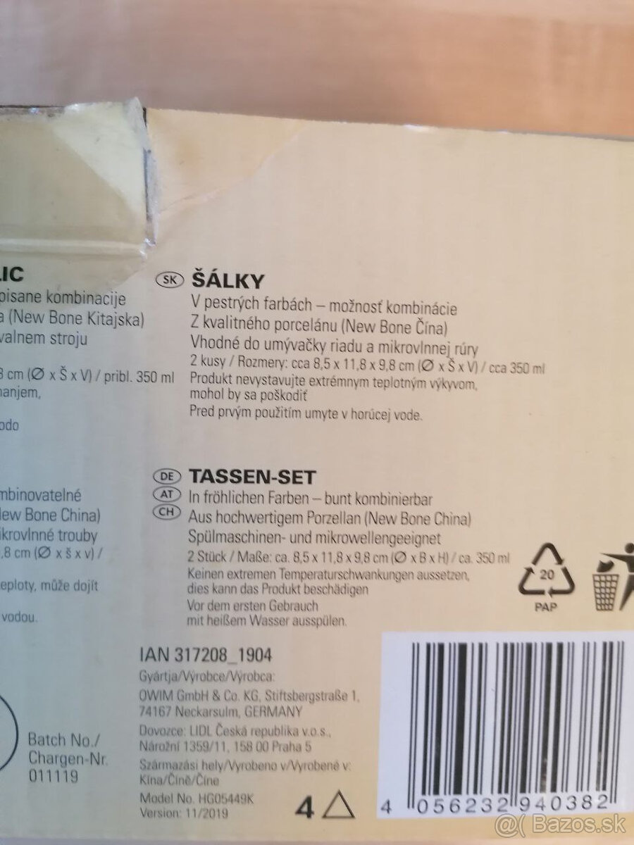 Ernesto sada šálok - 5