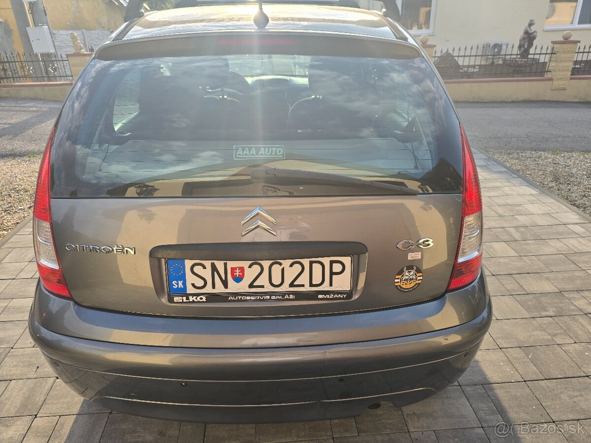 Predám Citroën C3 1.4 benzín r.v. 2010 - 5