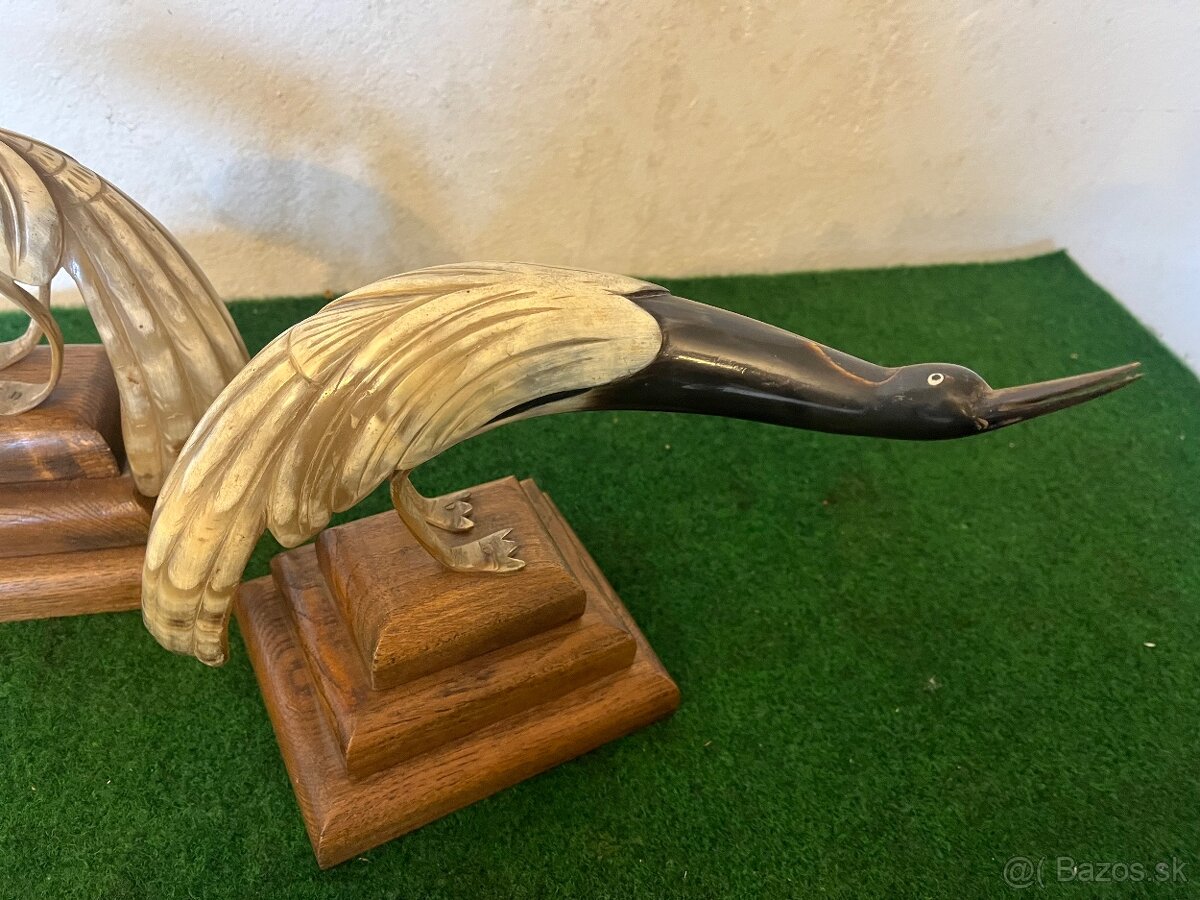 Socha volavky z rohu - 5