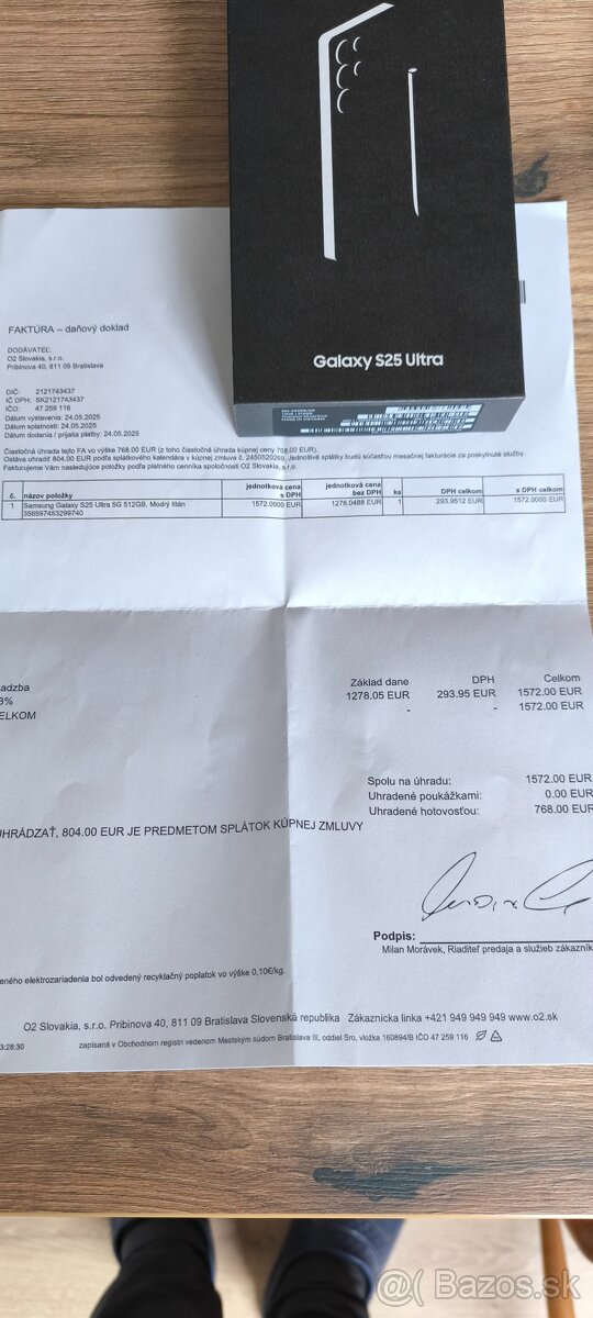 Samsung S25 Ultra 5G 512GB, modrý titán ako nový - 5