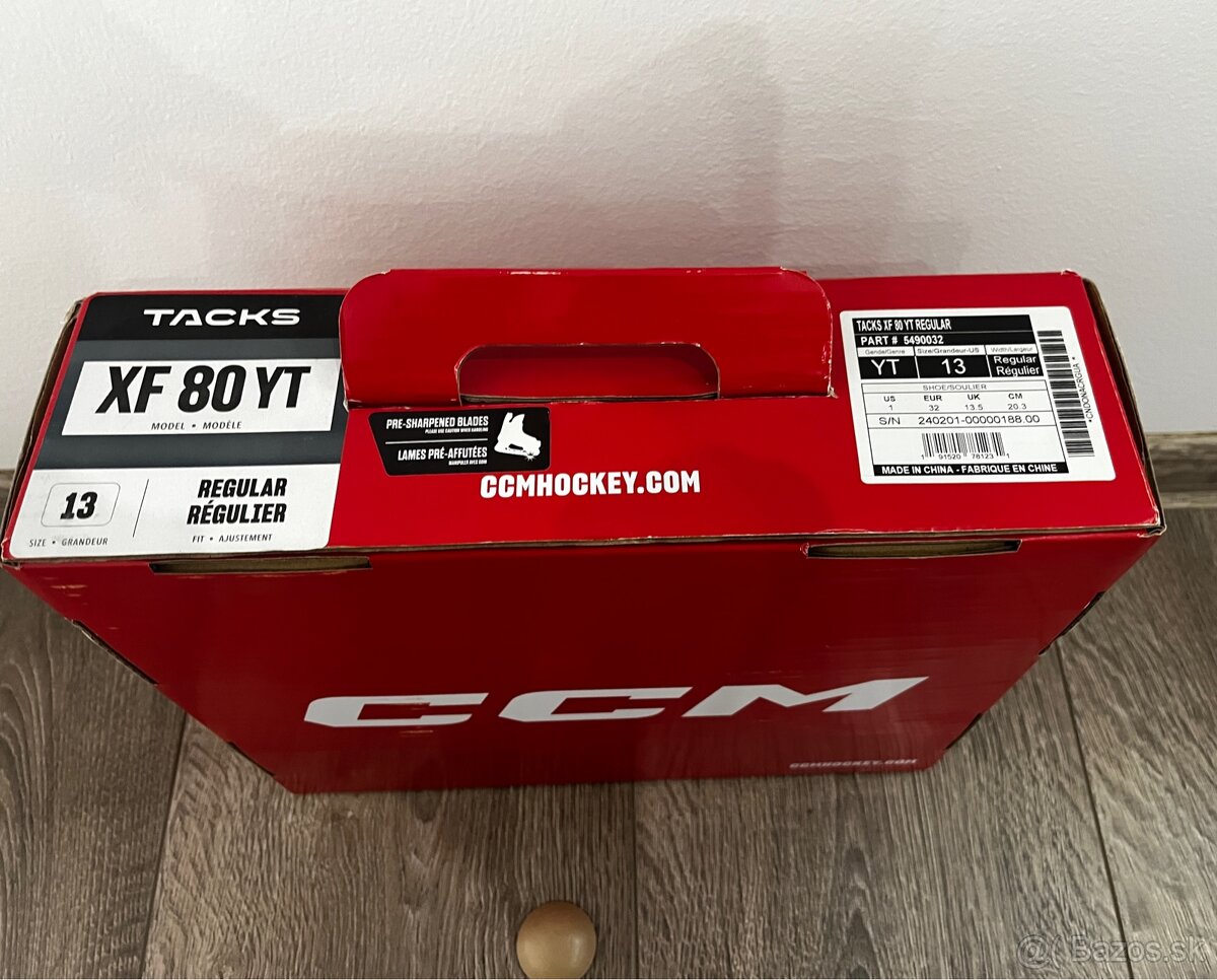 Predám hokejové CCM korčule - 5