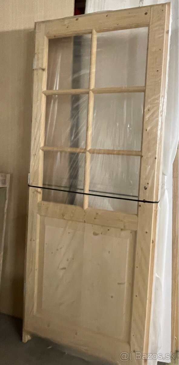 Dvere so zárubňou masív smrek - 5