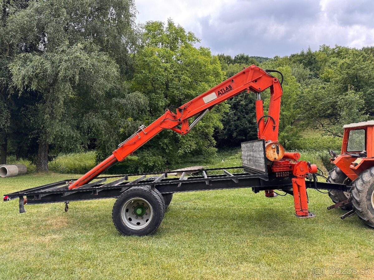 Príves s hydraulickou rukou Atlas 4002 - 5