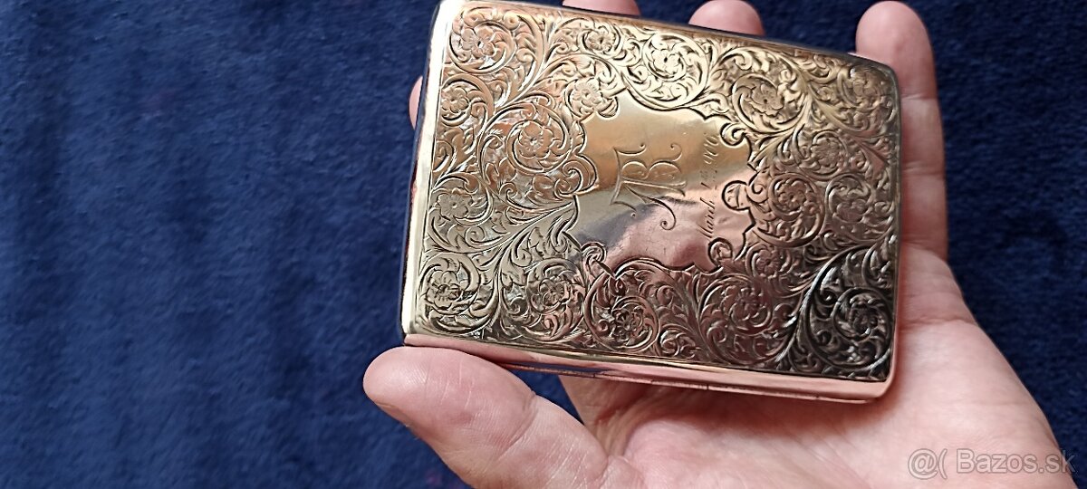 Investičné striebro – tabatierka- PREDANÉ- 103g - 5
