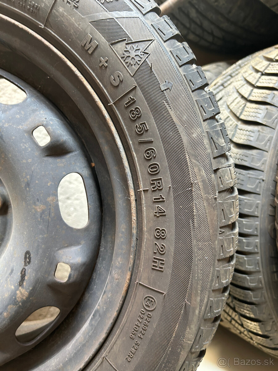 Predam pneu 185/60R14 zimne - 5