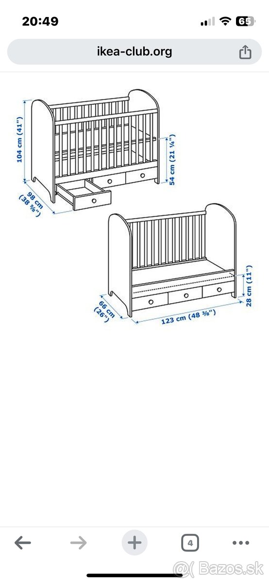 Postieľka gonatt - 5