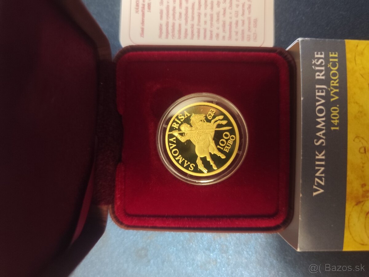 100€ a 5000sk zlaté mince - 5