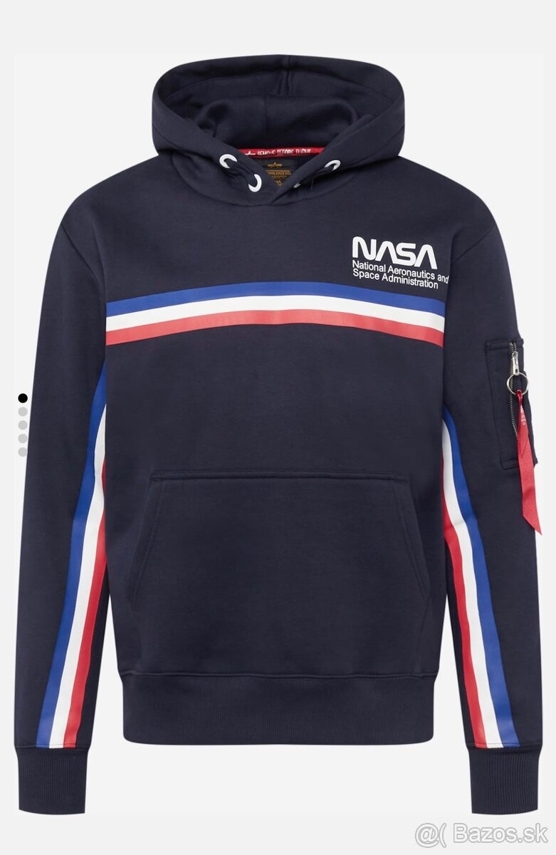 Pánske mikiny zn. Alpha Industries velkosť L (nové,zabalené) - 5