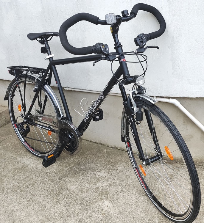 Trekingový cestný bicykel 21 rám 28 kolesá - 5