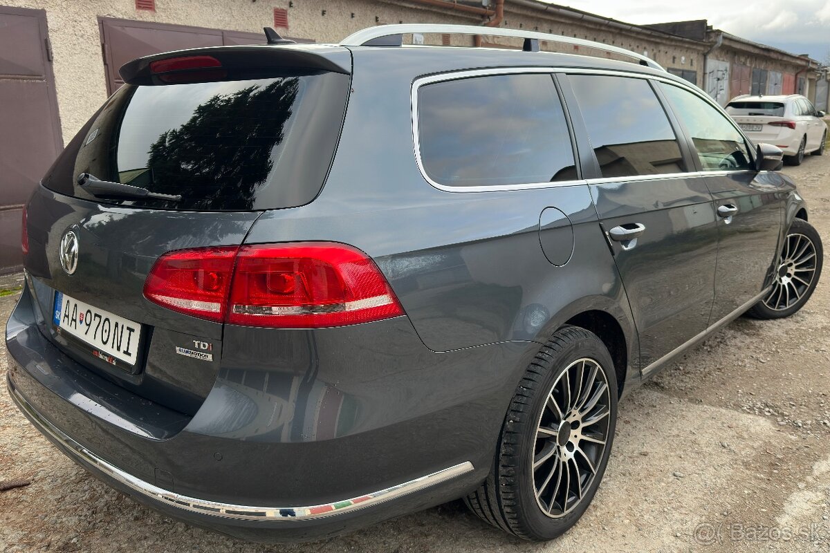 VW Passat B7 Variant 12/2013 1.6 TDi 77kw 7.st.AT NOVÁ TK/EK - 5