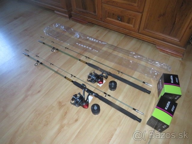 Predam novy ryb.set ROKROW,2,1 m,nav.Kaida 40,2 ks-65 eur - 5