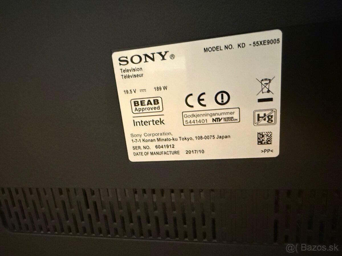 TV smart SONY KD-55XE9005 android TV HDR,kodi… - 5