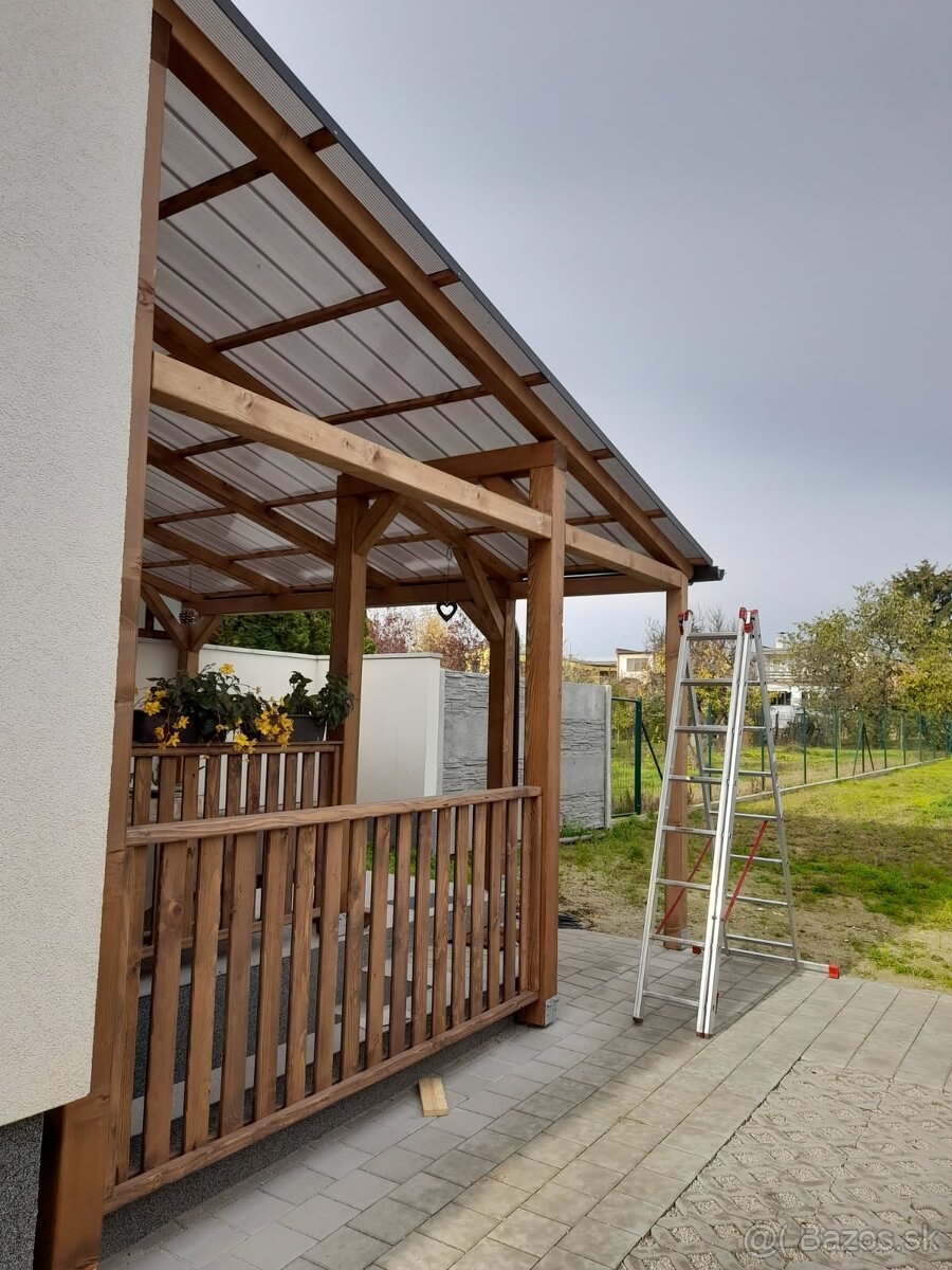 Prístrešok, altánok, záhradný domček - 5