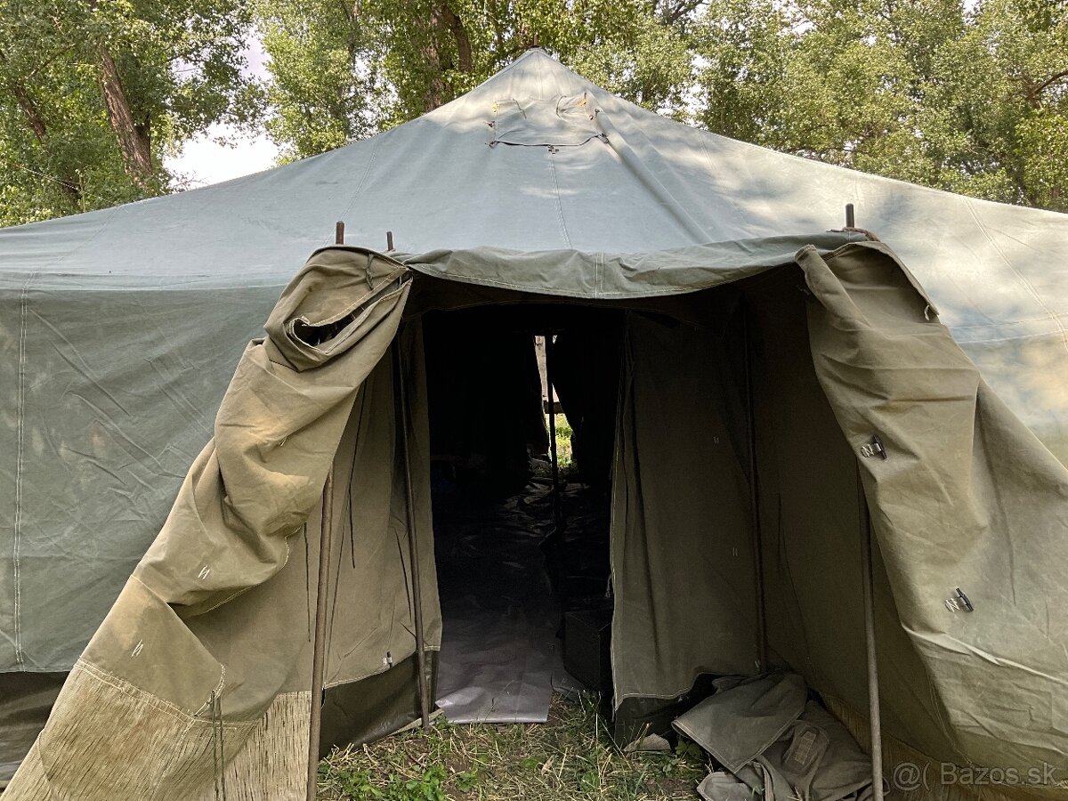 Vojenský stan S-65, 6x6m - 5