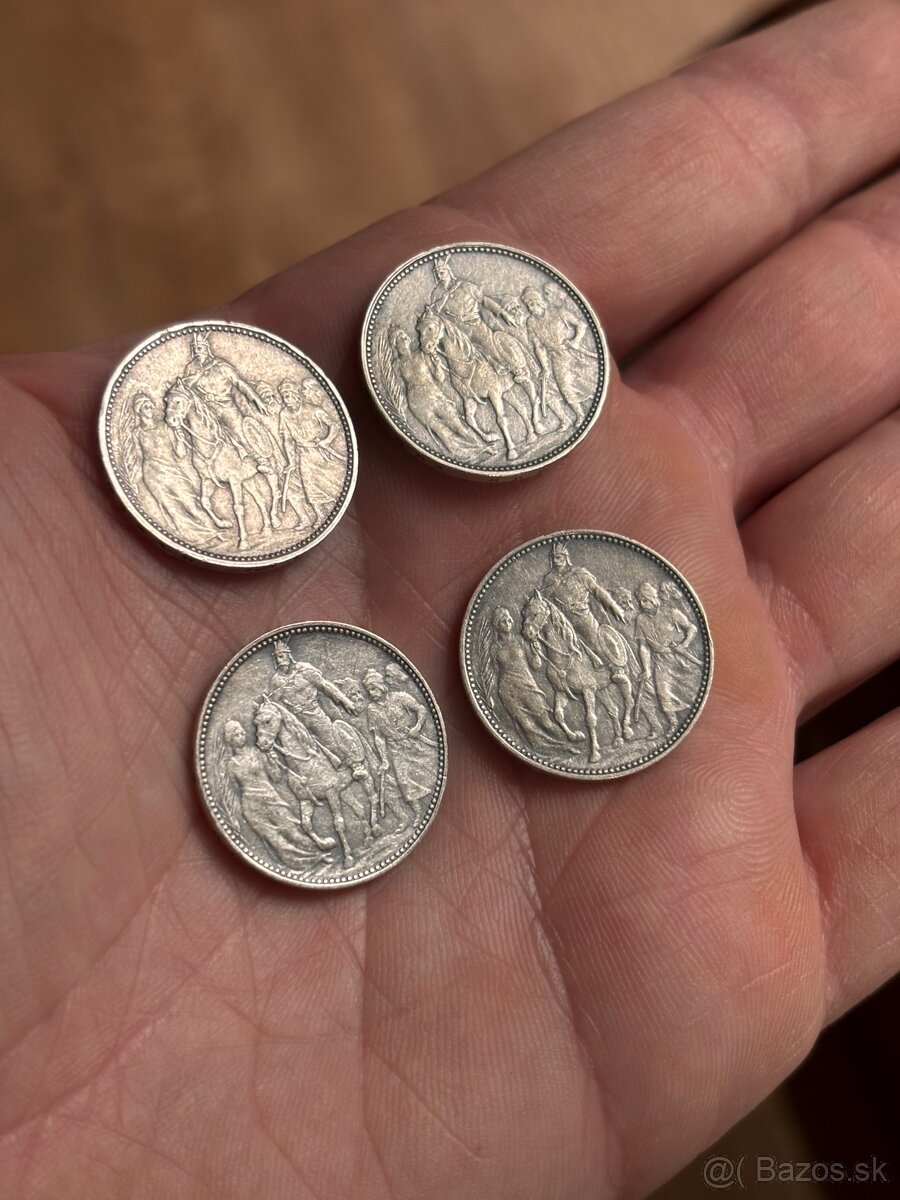 1 koruna príchod Madarov - 5