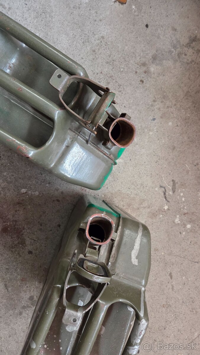 Plechové bandasky 20 l - 5