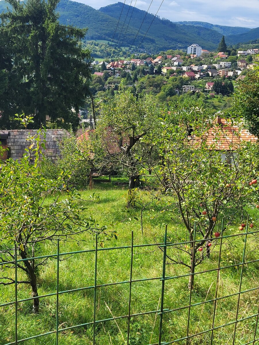Záhrada stavebný pozemok Nová Baňa Vršky - 5