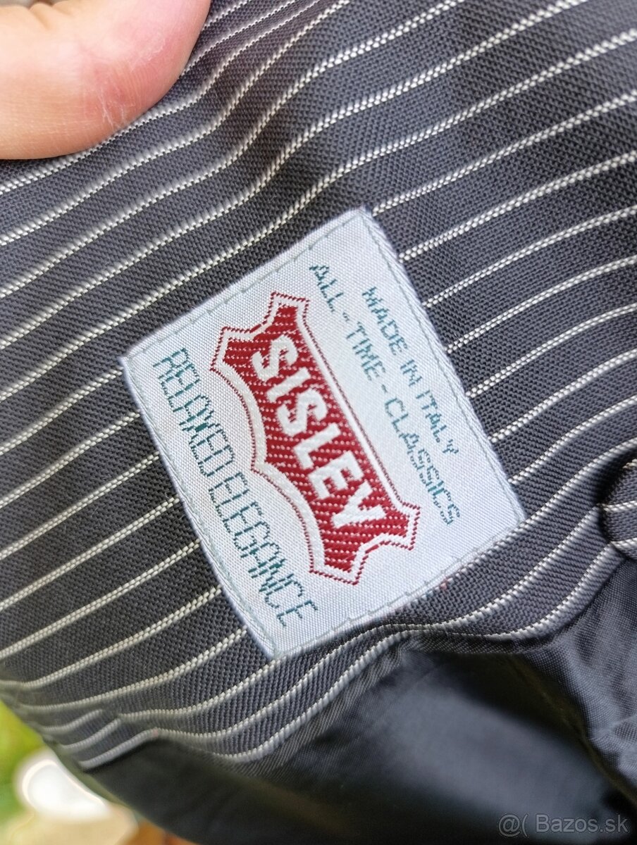 Dámske vlnene sako Sisley ...veľ. L - 5