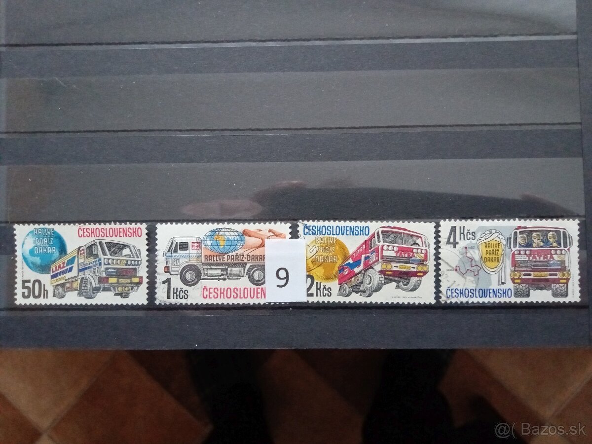 Poštové známky č.433 - ČESKOSLOVENSKO - 20 sérií - 5