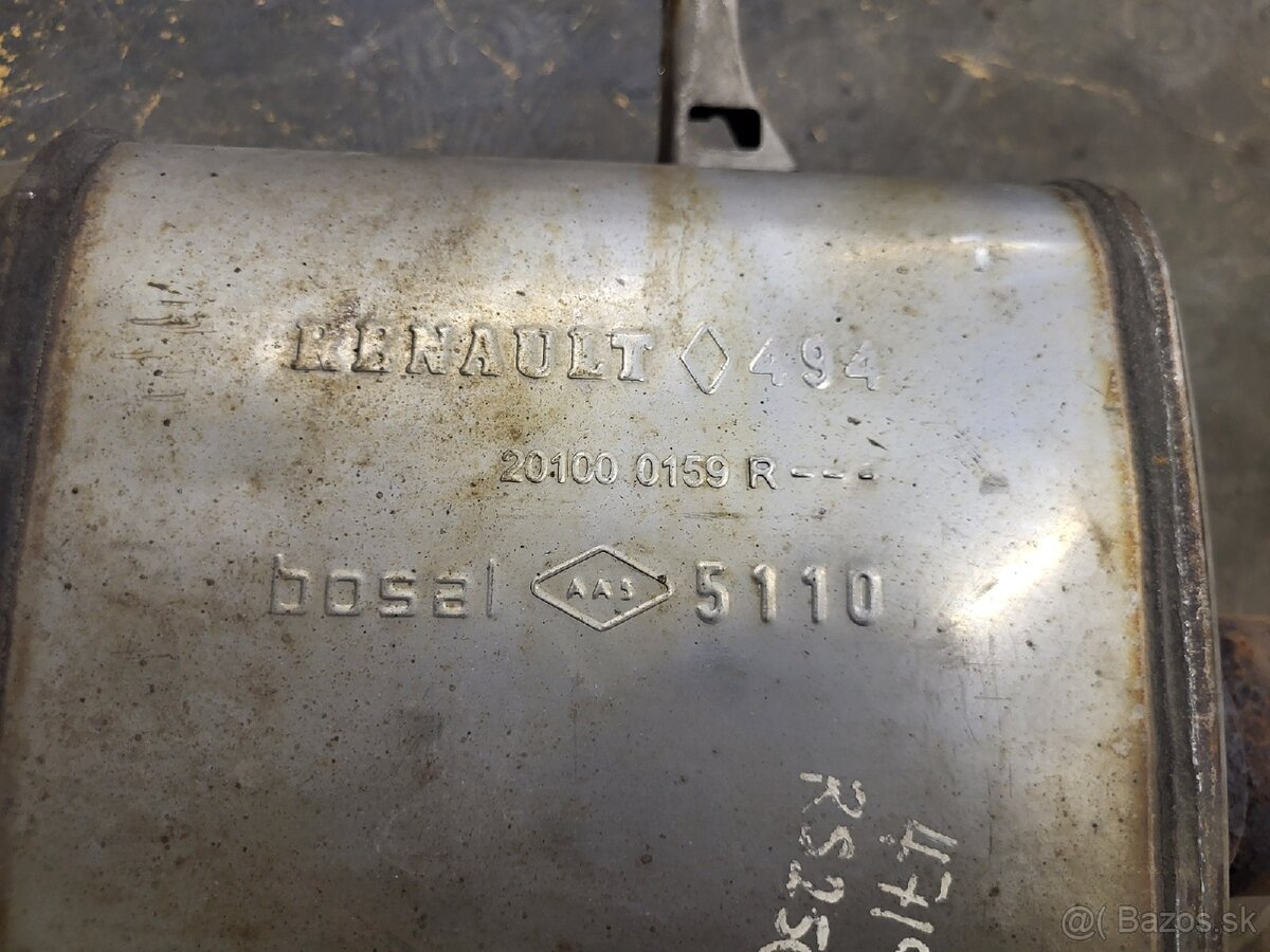 Zadný tlmič výfuku Renault Megane III RS - 5