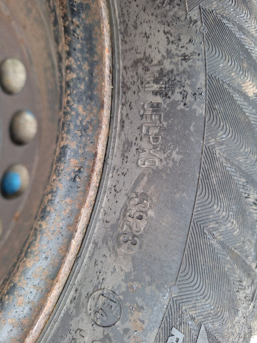 Zimné pneu/ na diskoch 195/65/15 - 5