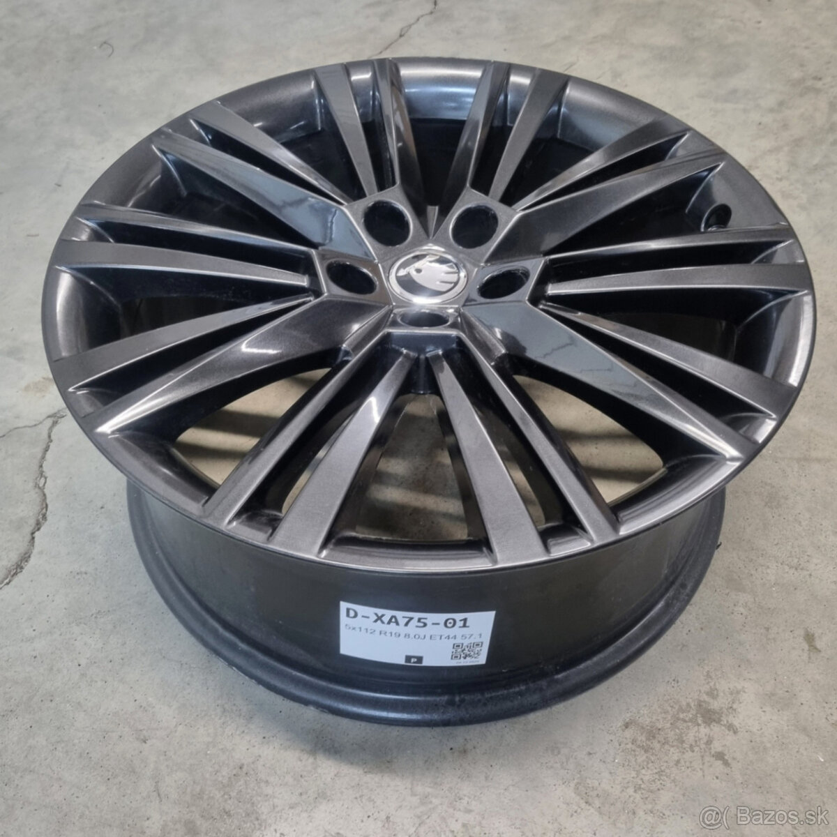 Hliníkové Škoda disky 5x112 R19 8J ET44 - 5