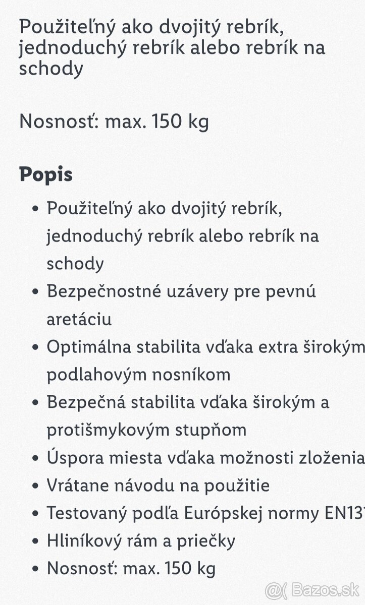 Univerzalny rebrik 3 v1,stafle 2x6 - 5