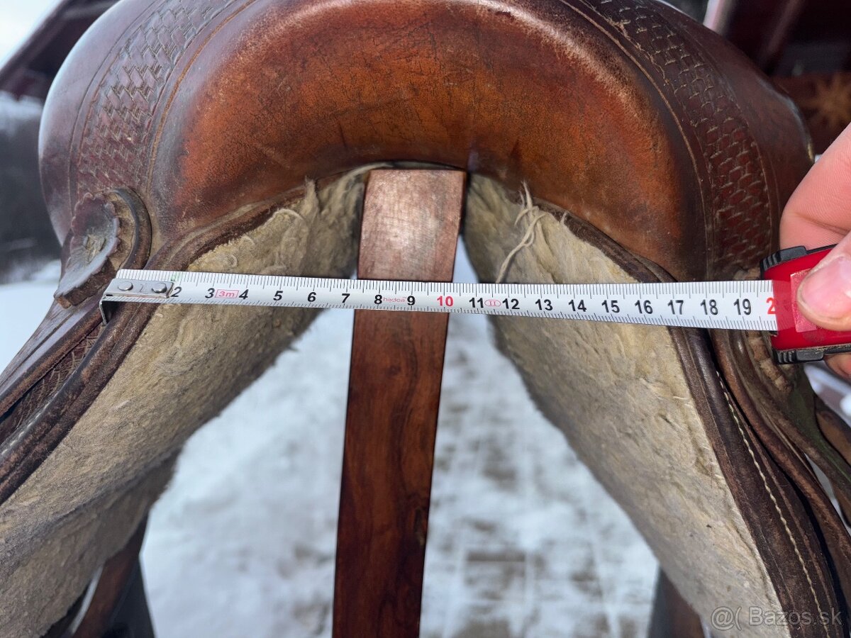 Westernové sedlo - 5
