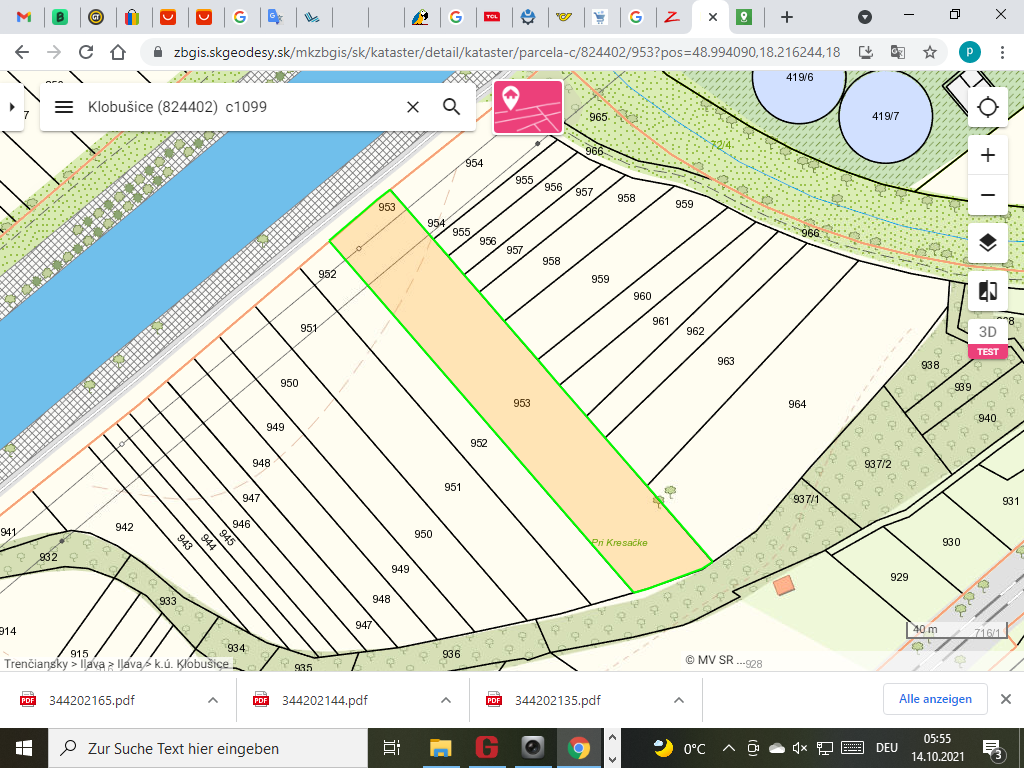 Predam pozemky v Klobusiciach - 5
