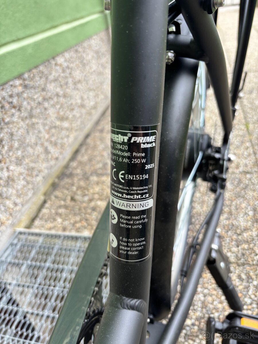 Mestský Elektrobicykel - HECHT PRIME BLACK (SET) - 5