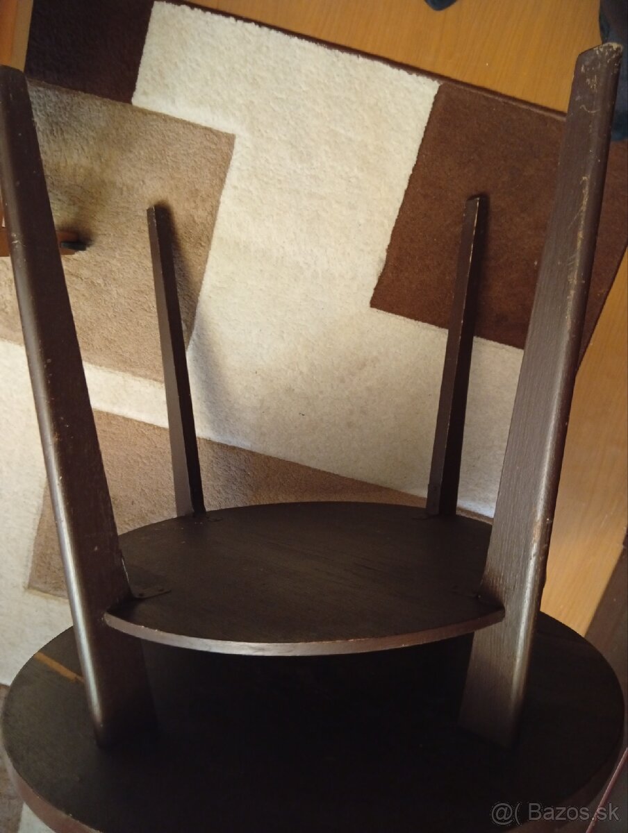 Nábytok retro - okrúhle stolíky a konferenčné stolíky. - 5